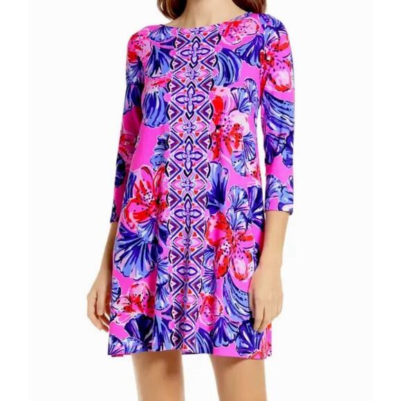 Lilly Pulitzer Sz XS Extra Small NWD Ophelia Swing Dress In A Holidaze $178 - Picture 1 of 10